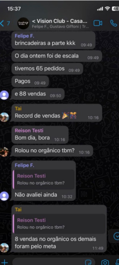 Recorde de vendas